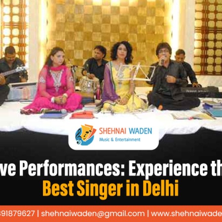 Live Performances: Experience the Best Singer in Delhi